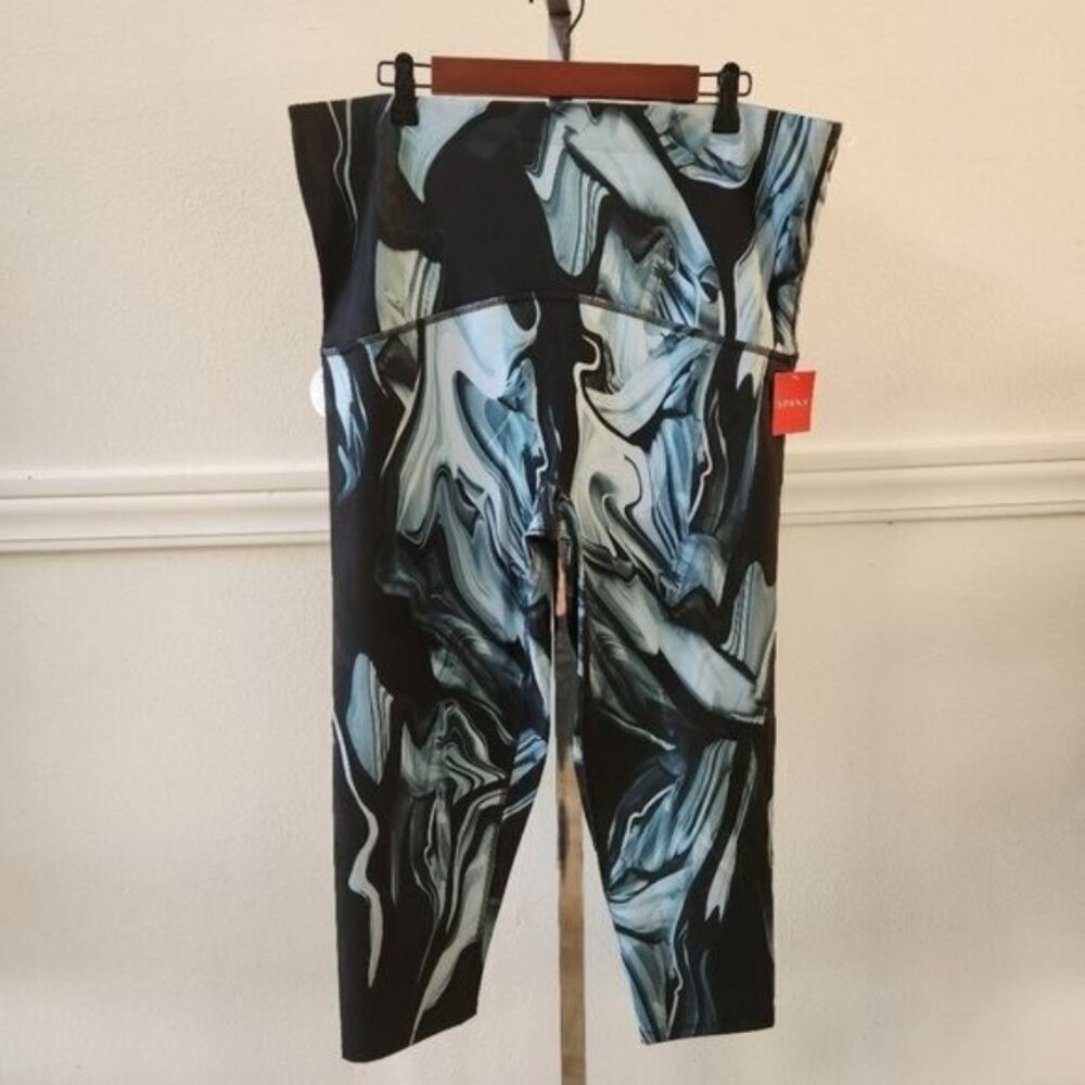 Spanx Booty Boost Active Marbled  Leggings size 3X - Picture 2 of 12